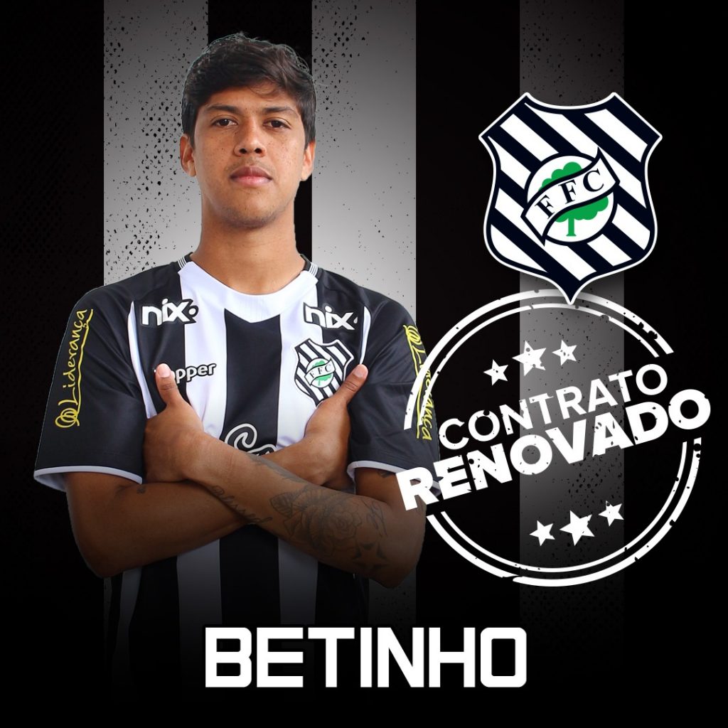 Volante Betinho renova contrato com o Figueirense